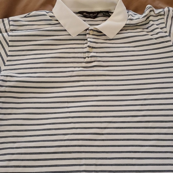 EUC EDDIE BAUER SHORT SLEEVE POLO - Picture 1 of 2